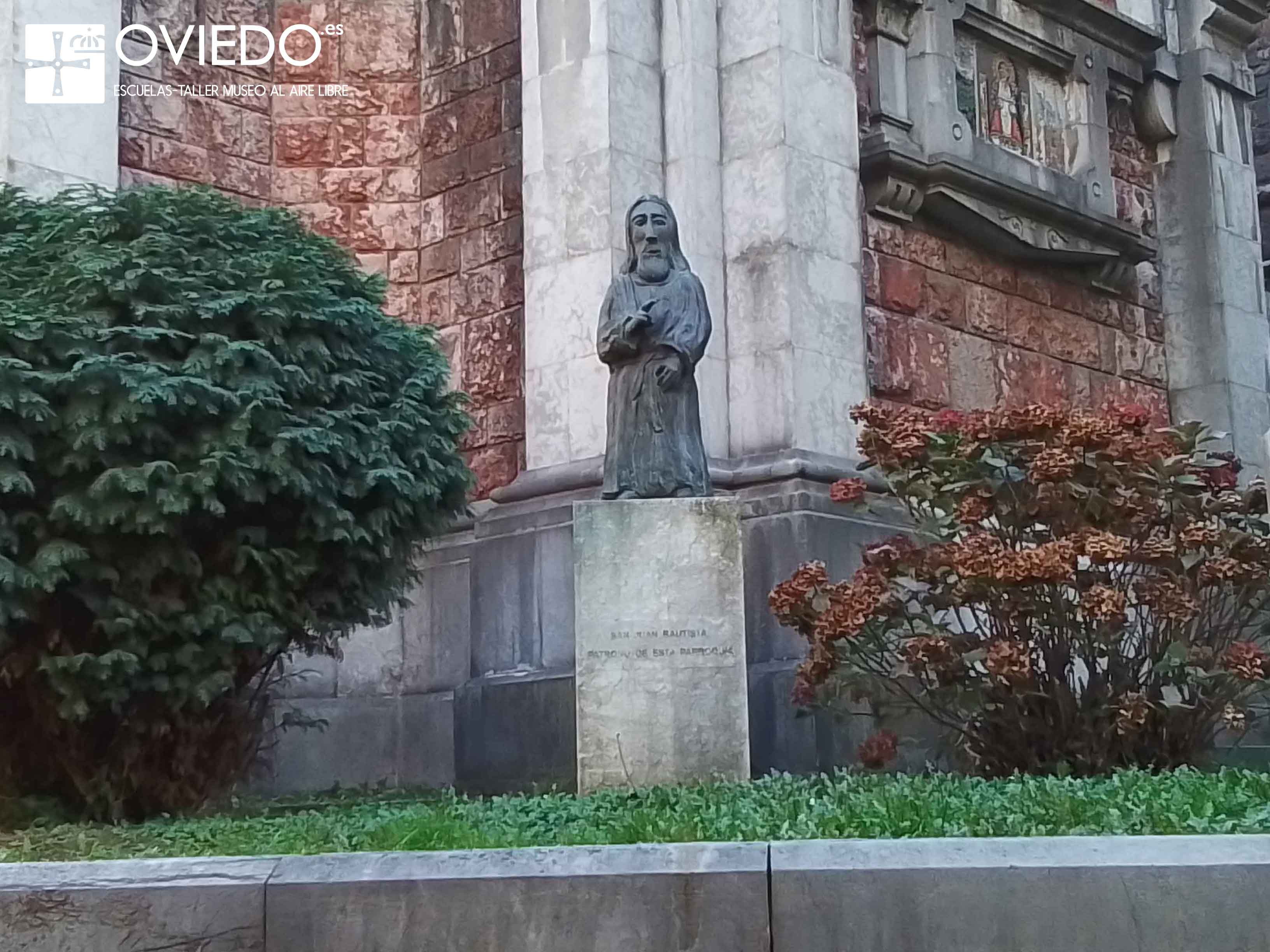 escultura completa san juan bautista